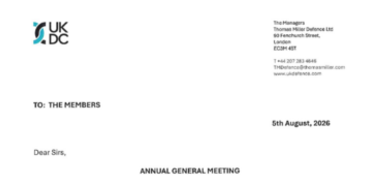 UKFDD AGM - September 2026