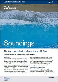 August, 2018 - Bunker Contamination Claims in the US Gulf