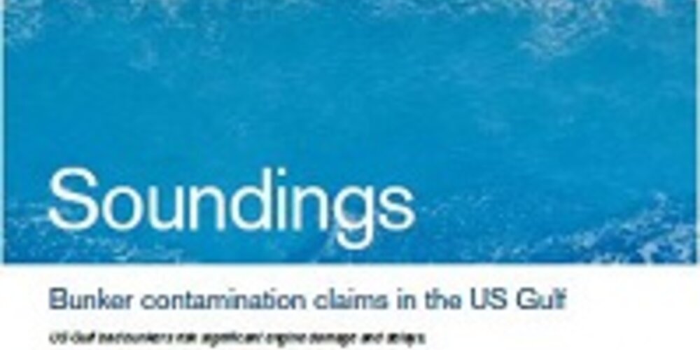 August, 2018 - Bunker Contamination Claims in the US Gulf