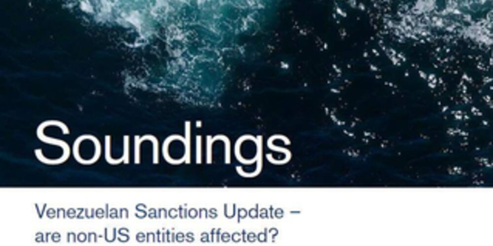 May, 2019 - Venezuelan Sanctions Update