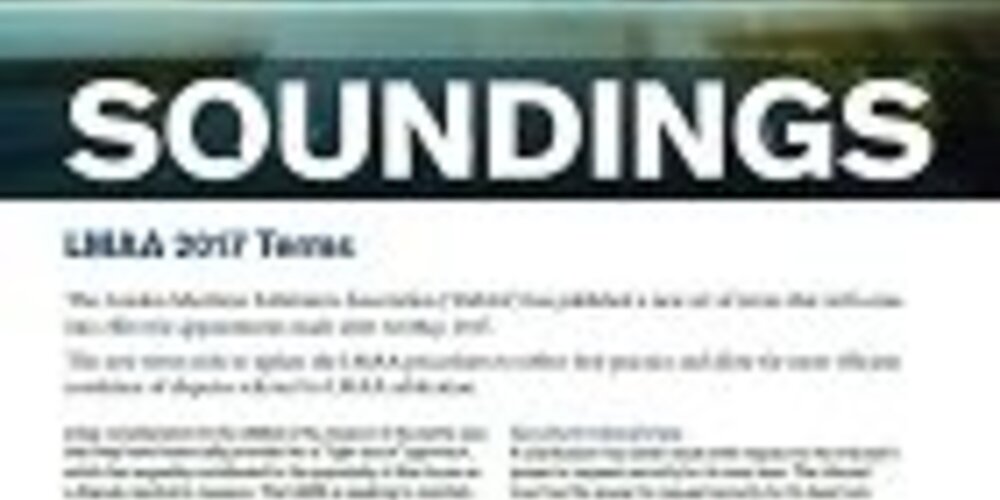 March, 2017 - LMAA 2017 Terms