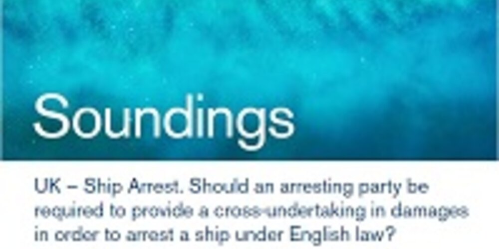 December, 2018 - UK, ALKYON Ship Arrest
