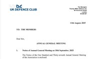 UKFDD AGM - September 2025
