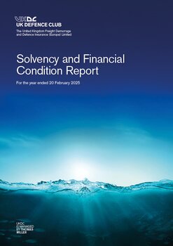 Solvency and Financial Condition Report, 2025 - The United Kingdom Freight Demurrage and Defence Insurance (Europe) Limited