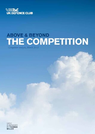 Competitor Analysis - March, 2015
