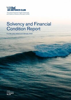 Solvency and Financial Condition Report, 2021 - The United Kingdom Freight Demurrage and Defence Insurance (Europe) Limited