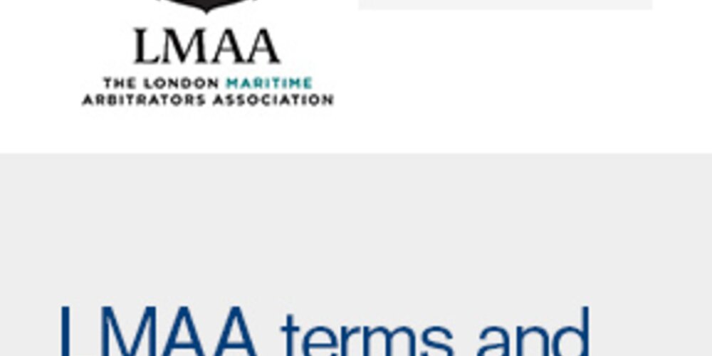 May, 2021 - LMAA terms and procedures revised