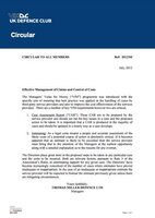 Effective Management of Claims & Control of Costs