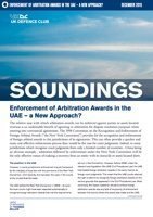 December, 2015 - Enforcement of Arbitration Awards