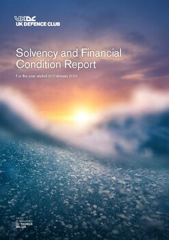 Solvency and Financial Condition Report, 2021 - The United Kingdom Freight Demurrage and Defence Association Limited
